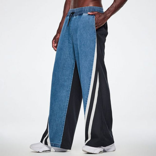 Dale-Z Denim Combo Pants- Denim Z1B000931