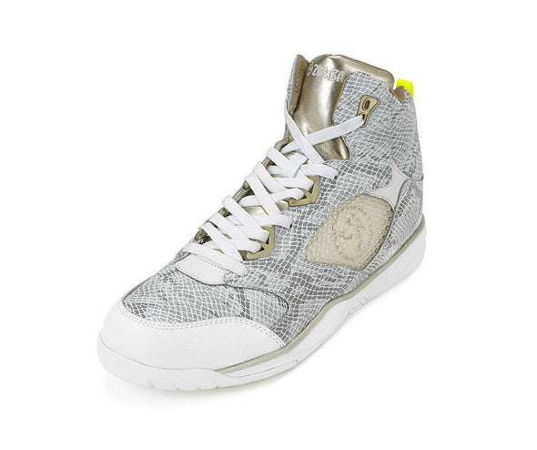 Zumba Energy Boom Shoes - White/Gold A1F00068 size 5