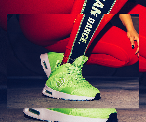 Zumba Air Funk Shoes - Green A1F00151