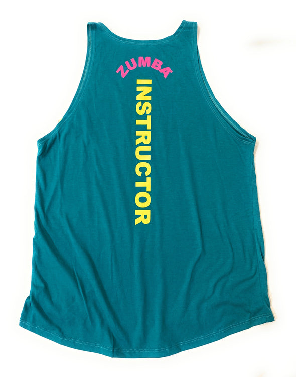 Zumba ZINCON Convention Excludive Instructor Tank - Totally Turquoise Z1T000210