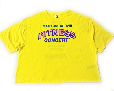 Zumba ZINCON Convention Excludive Loose Shirt - Mell-Oh Yellow Z1T000211