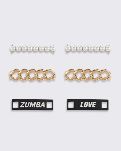 Zumba Love Shoe Charms 6PK - Z0A000074
