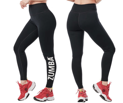 Zumba I Love Zumba Highwaisted Ankle Leggings - Black Z1B000073