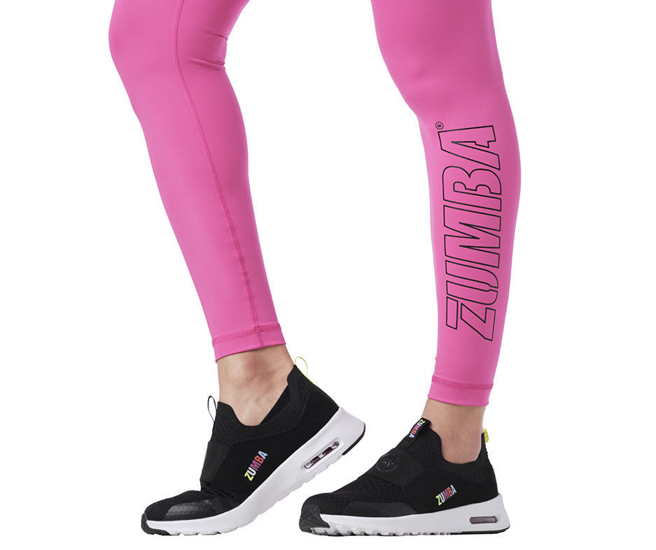 Zumba Move Tie-Dye High Waisted Ankle Leggings - Shocking Pink Z1B0002 –  Natysports