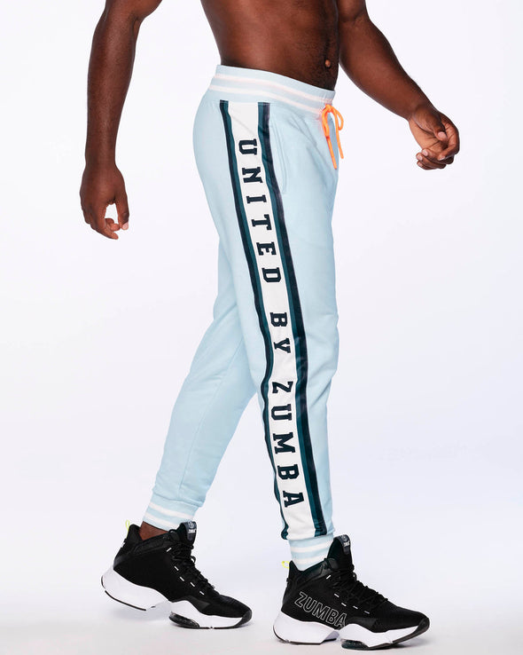 Zumba Stand Together Jogger Sweatpants - Sky Blue Z1B000132