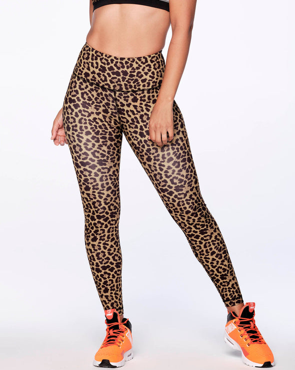 Zumba United By Zumba High Waisted Ankle Leggings - Golden Ticket Z1B000134