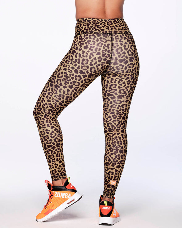 Zumba United By Zumba High Waisted Ankle Leggings - Golden Ticket Z1B000134
