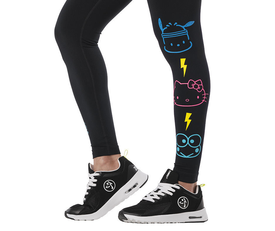 Zumba X Hello Kitty & Friends Zumba Ankle Leggings - Bold Black Z1B000144