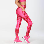 Zumba Happy High Waisted Ankle Leggings - Purple / Gumball Z1B000159