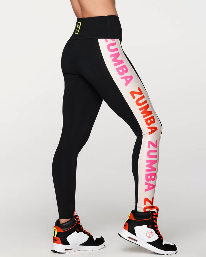 Shine Bright in Zumba Butterfly High Waisted Leggings - Ankle Length, Slim  Fit, Maximum Compression, Z-Dri™ Technology