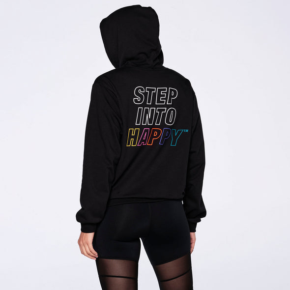 Zumba Happy Pullover Hoodie - Bold Black Z1T000179