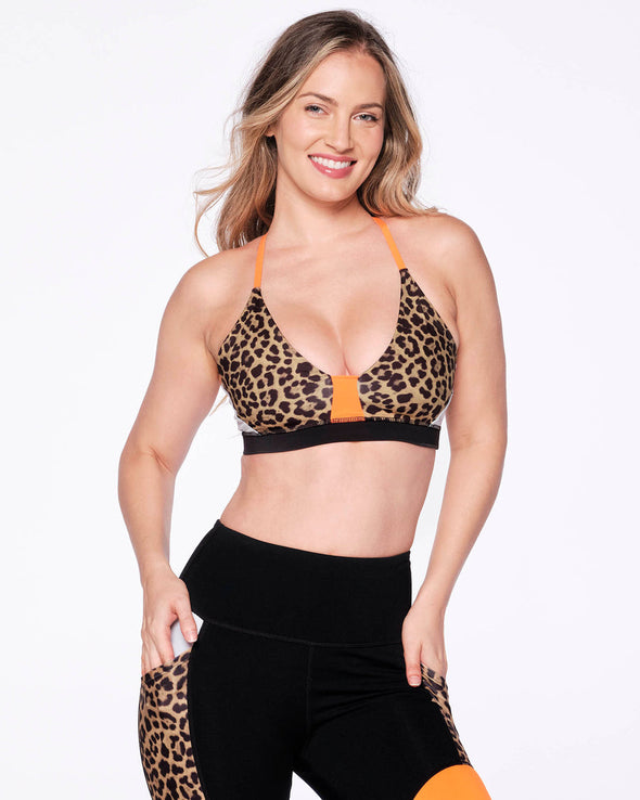 Zumba United By Zumba Bra - Golden Ticket Z1T000188