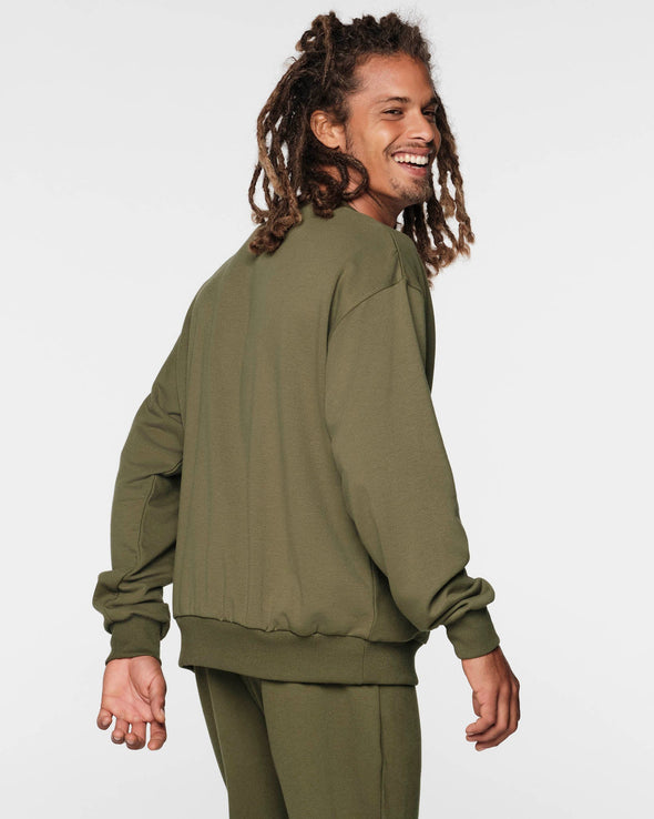 Zumba Forever Oversized Pullover - Army Green Z1T000280