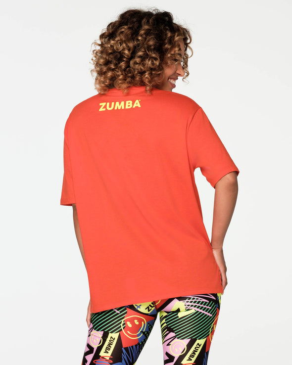 Zumba Shake What Your Mama Gave Ya Top - Red Hot Z1T000380