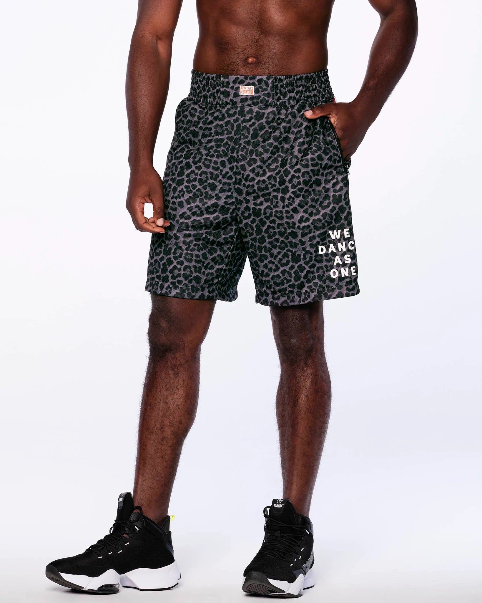 Zumba Dance As One Shorts - Bold Black Z2B000013 – Natysports