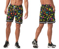 Zumba Printed Men's Shorts - Bold Black Z2B00301