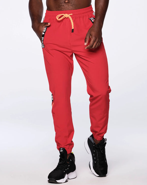 Zumba Together Jogger Pants - Fire Red Z2B00303