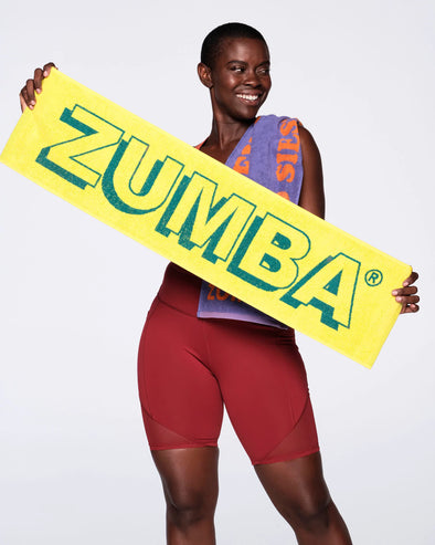 Zumba All Fiesta No Siesta Fitness Towels 2PK - Z3A000045