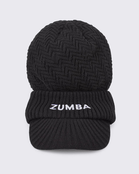 Zumba Forever Beanie Hat - Bold Black Z3A000086