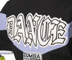 Zumba Dance Zip-Up Track Jacket - Bold Black Z3T000020