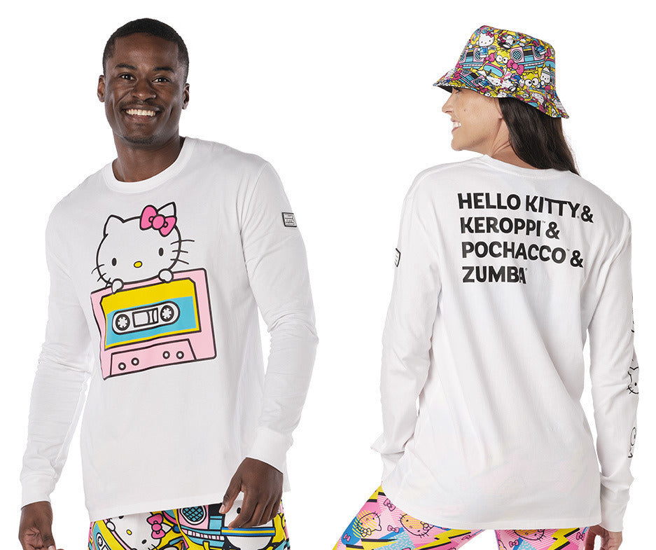 Zumba X Hello Kitty & Friends Long Sleeve Tee - Wear It Out White Z3T000094